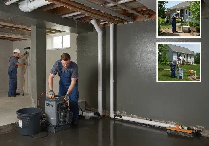 Basement Waterproofing and Flood Prevention process in Cedarville, OH